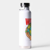 Welt – Reise-Abenteuer-Globus-Design Trinkflasche (Rechts)