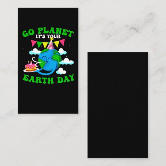 Welt-Rettungsumfeld zum Tag der Erde (Vorne/Hinten)