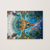 Welt-Schildkröten-Sanctuary Puzzle (Horizontal)