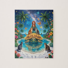 Welt-Schildkröten-Sanctuary Puzzle