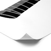 Welt-Tennissport-Design Poster (Ecke)