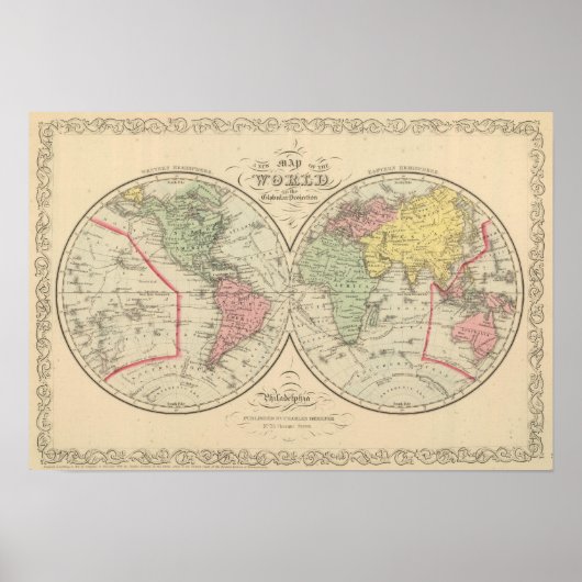 Welt über die globale Zukunft Poster (Vorne)