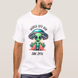 Welt-UFO-Tag 24. Juni T-Shirt
