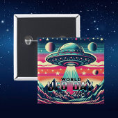 Welt-UFO-Tag | 2. Juli Button
