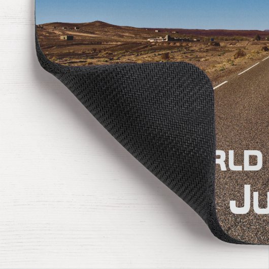 Welt-UFO-Tag Mousepad (Ecke)