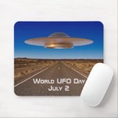 Welt-UFO-Tag Mousepad (Mit Mouse)