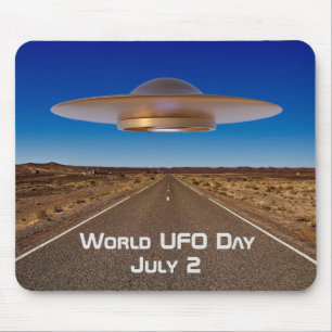 Welt-UFO-Tag Mousepad
