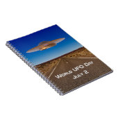 Welt-UFO-Tag Notizblock (Rechte Seite)