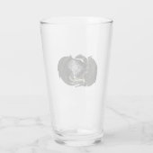 Welt und Drache Glas (Rückseite)