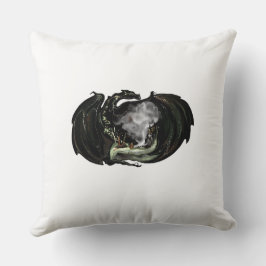 Welt und Drache Kissen