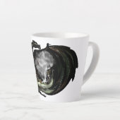 Welt und Drache Milchtasse (Rechte Ecke)