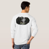 Welt und Drache T-Shirt (Schwarz voll)