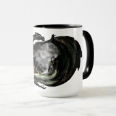 Welt und Drache Tasse (VorderseiteRechts)