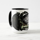 Welt und Drache Tasse (Vorderseite Links)