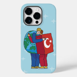 WELT UND TÜRKEI HUG Case-Mate iPhone 14 PRO HÜLLE