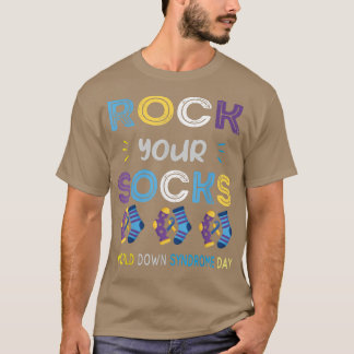 Welt-unten-Syndrom-Bewusstseinstag Kinder rocken I T-Shirt