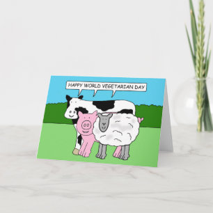 Welt Vegetarier Tag 1. Oktober Karte