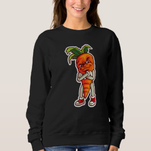 Welt Vegetarier Tag 2022 Karotten Sweatshirt