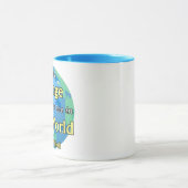 Welt verändern - Pickleball spielen Tasse (Zentrum)