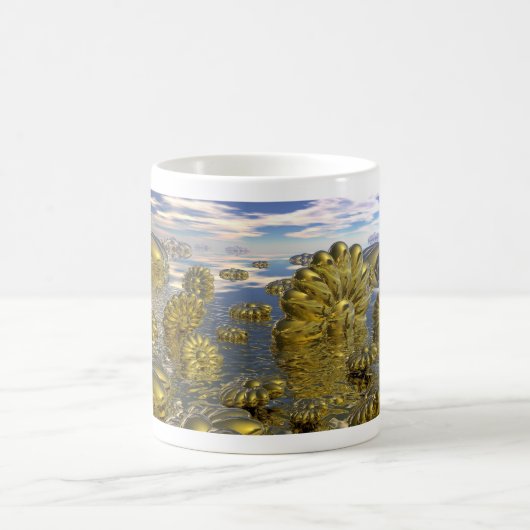 Welt von Midas Kaffeetasse (Mittel)