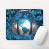 Welt von Musik Mousepad (Mit Mouse)