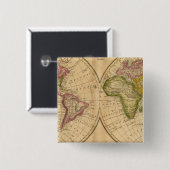 Welt von Worcester Button (Vorne & Hinten)