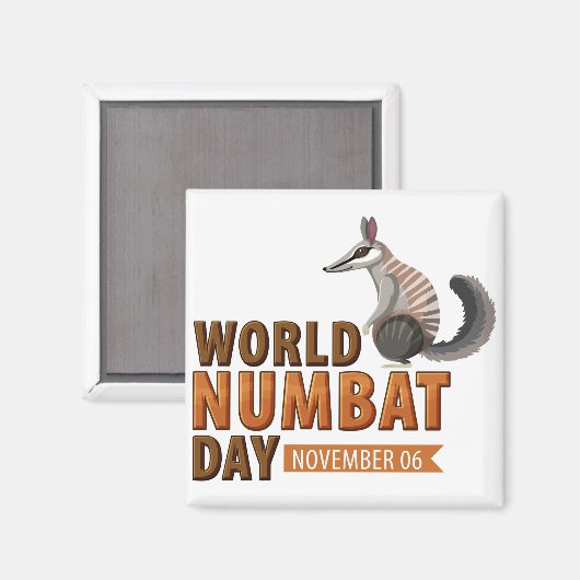 Welt-Zahltag Magnet (Vorderseite/Rückseite)