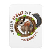 Welt-Zahltag Magnet (Vertikal)