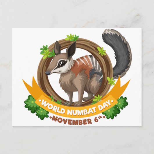 Welt-Zahltag Postkarte (Vorderseite)