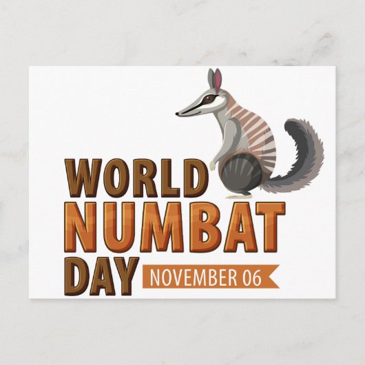 Welt-Zahltag Postkarte (Vorderseite)