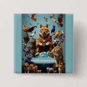 Weltagentag Button (Vorderseite)