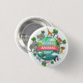 Weltagentag Button (Vorne & Hinten)