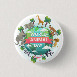 Weltagentag Button
