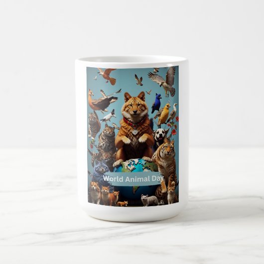 Weltagentag Kaffeetasse (Mittel)