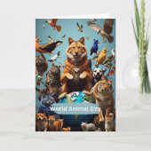 Weltagentag Karte (Vorderseite)