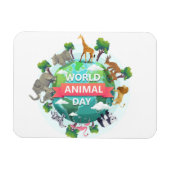 Weltagentag Magnet (Horizontal)