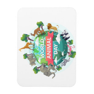 Weltagentag Magnet