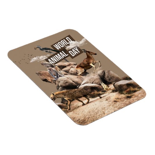 Weltagentag Magnet (Rechte Seite)