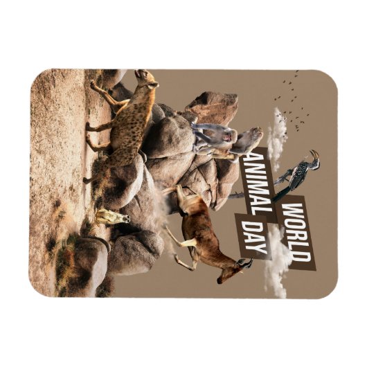 Weltagentag Magnet (Horizontal)