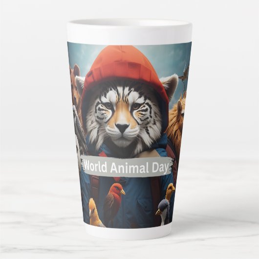 Weltagentag Milchtasse (Vorderseite)