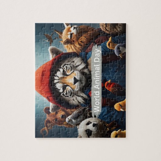 Weltagentag Puzzle (Vertikal)