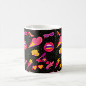 WELTALL ROSA KAFFEETASSE (Mittel)