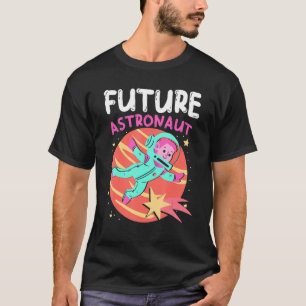 Weltall Weltraum-Kids-Zukunft als T-Shirt