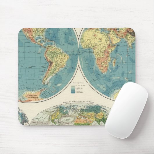 Weltatlantik 2 mousepad (Mit Mouse)
