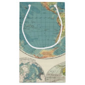 Weltatlas-Karte 2 Kleine Geschenktüte (Rückseite)