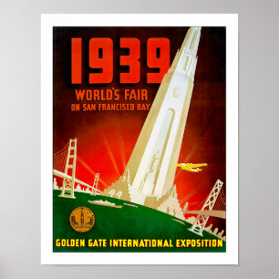 Weltausstellung 1939 San Francisco Poster