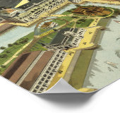 Weltausstellung in Kolumbien, Chicago, 1893 Poster (Ecke)