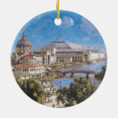 Weltausstellung in Kolumbien von Theodore Robinson Keramik Ornament (Hinten)