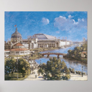 Weltausstellung in Kolumbien von Theodore Robinson Poster