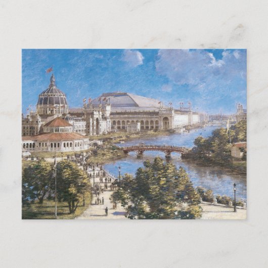 Weltausstellung in Kolumbien von Theodore Robinson Postkarte (Vorderseite)